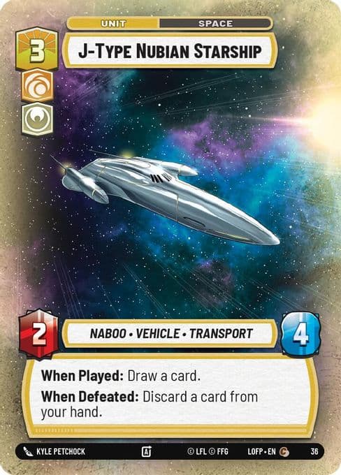 J-Type Nubian Starship (Foil)