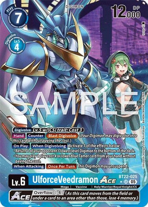 UlforceVeedramon ACE (Alternate Art)