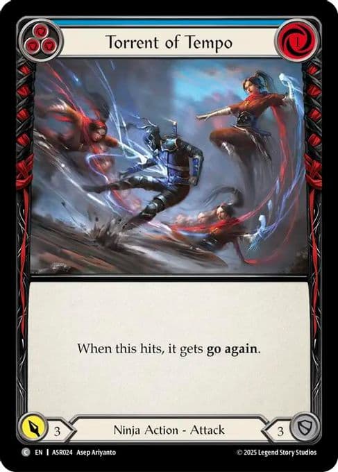 Torrent of Tempo (Blue)