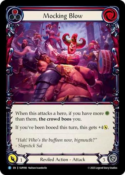 Mocking Blow (Red)