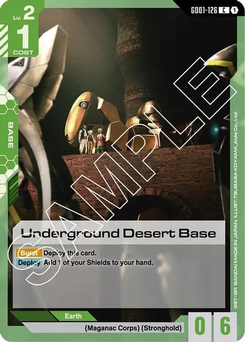 Underground Desert Base