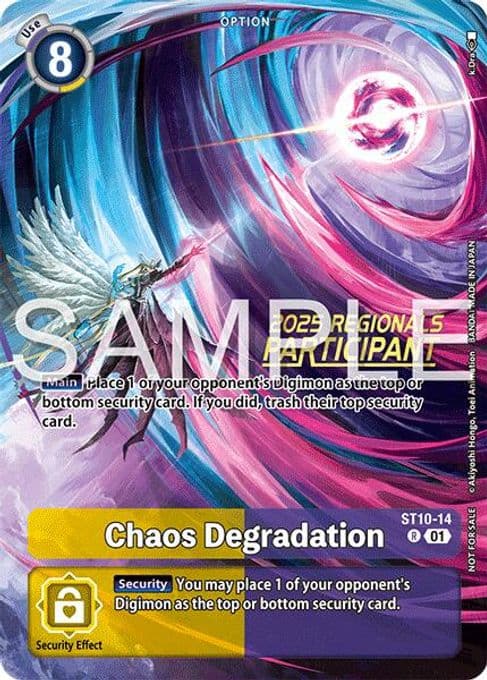 Chaos Degradation (Regionals 25-26 Season 2 Participant)