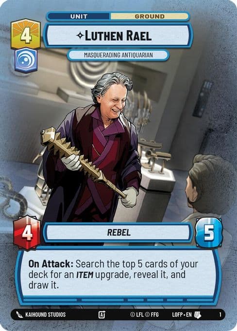 Luthen Rael - Masquerading Antiquarian