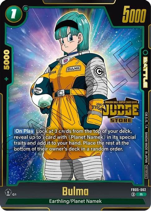 Bulma (Judge Pack (Store Judge) 04)