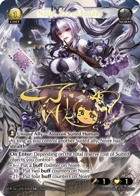 Noire, Ace of Spades (CSR)