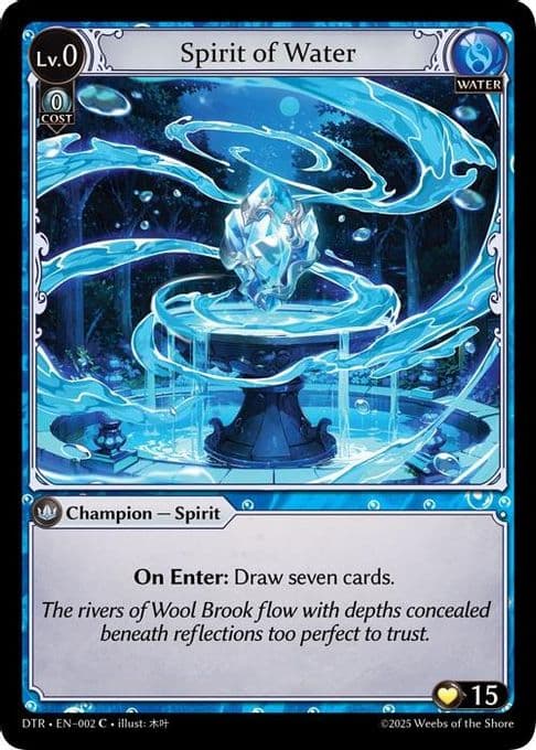 Spirit of Water