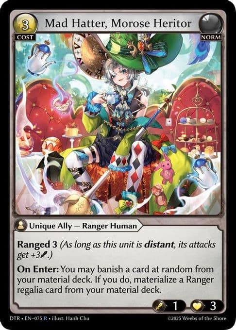Mad Hatter, Morose Heritor