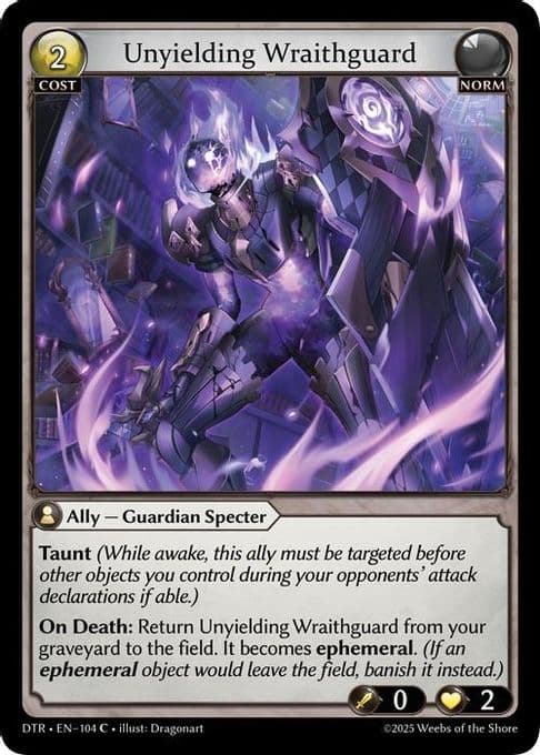 Unyielding Wraithguard