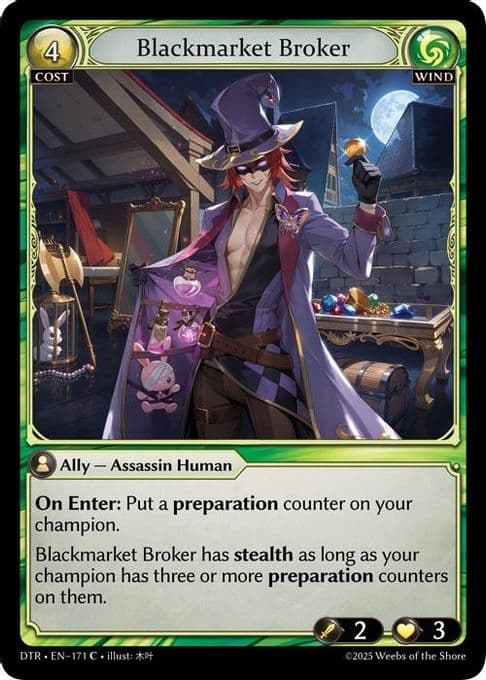 Blackmarket Broker