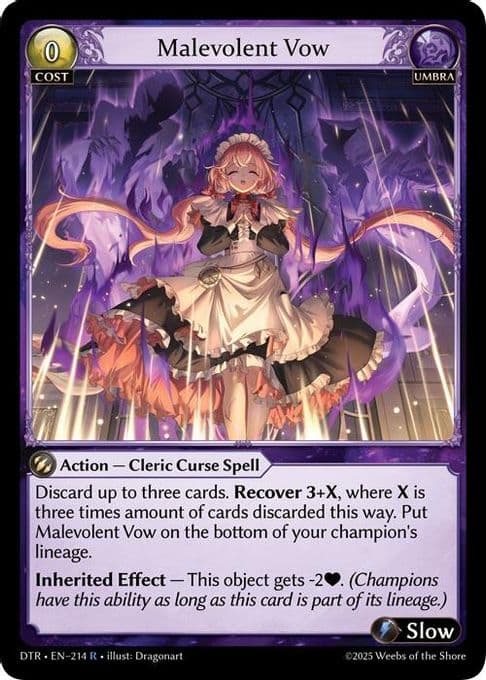 Malevolent Vow