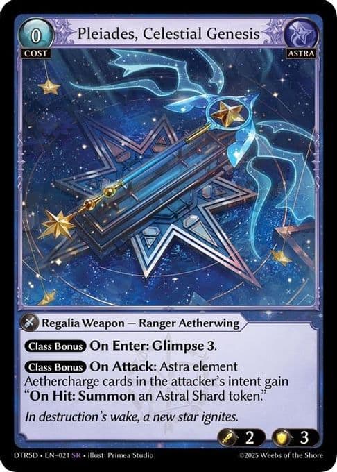 Pleiades, Celestial Genesis