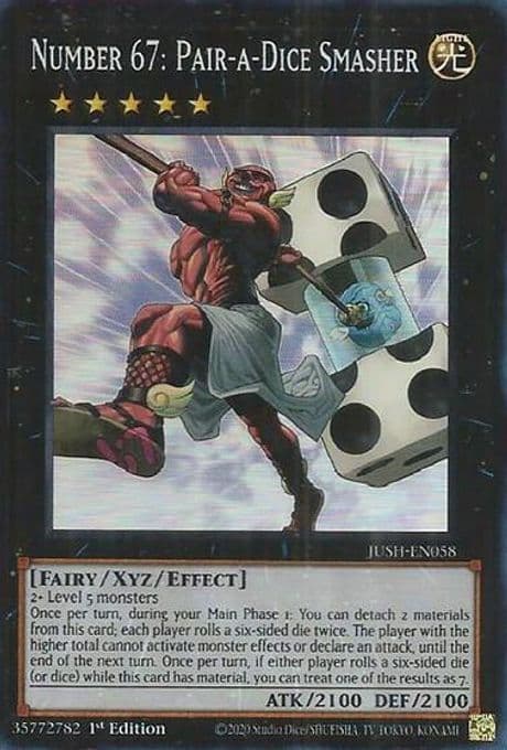 Number 67: Pair-a-Dice Smasher (Super Rare)