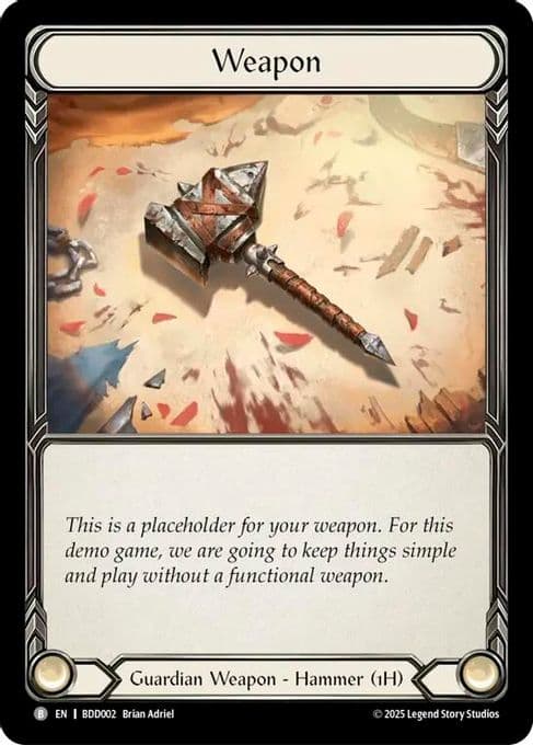 Placeholder Weapon