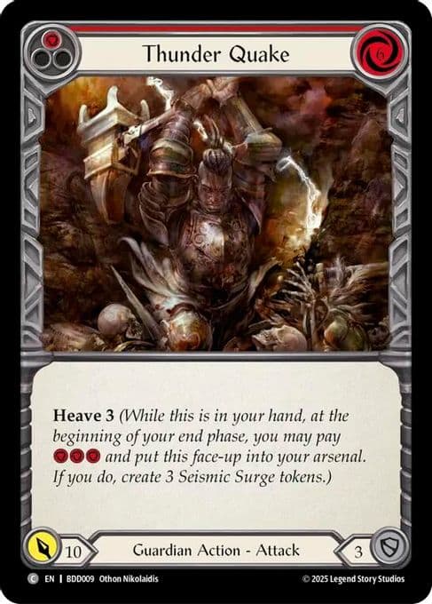Thunder Quake (Red)