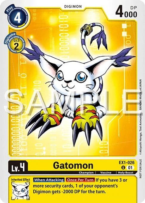 Gatomon (Time Stranger Demo Deck)