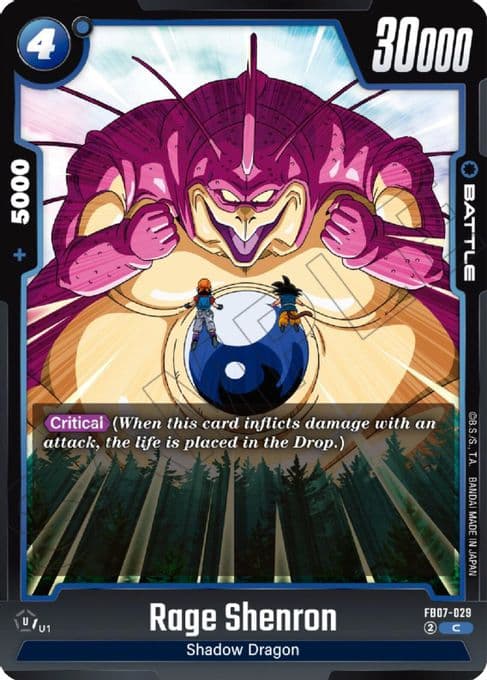 Rage Shenron - FB07-029