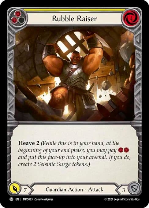 Rubble Raiser (Yellow)