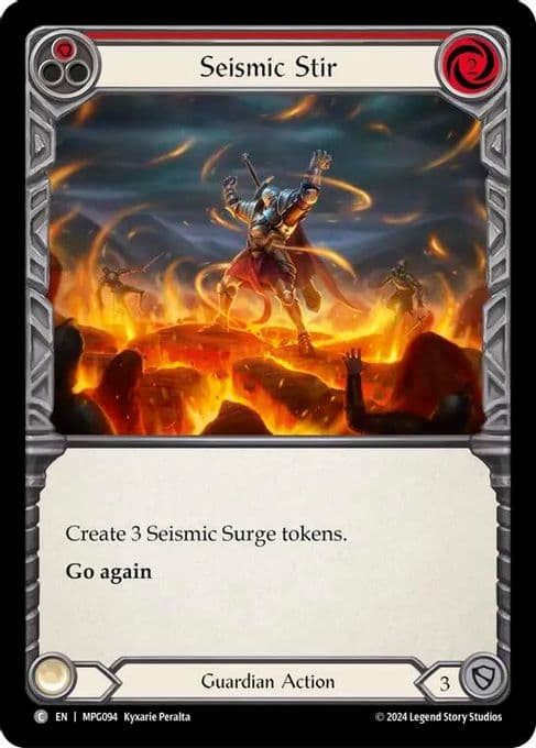 Seismic Stir (Red)