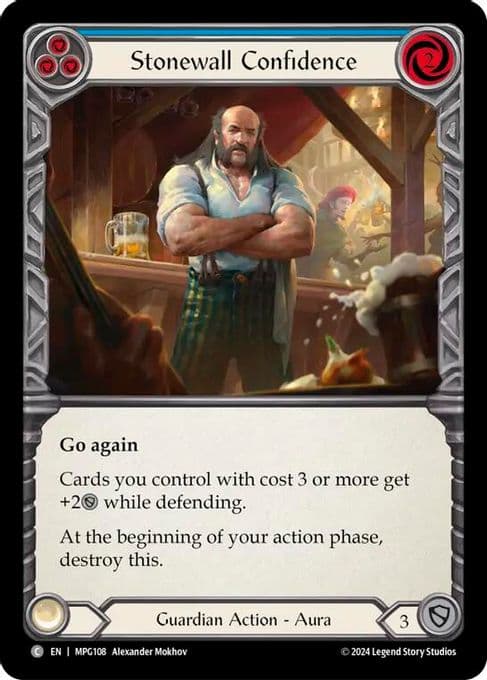 Stonewall Confidence (Blue)