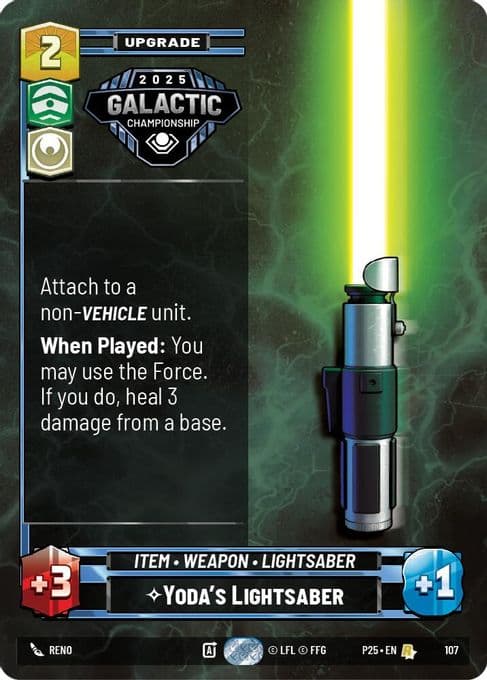 Yoda's Lightsaber