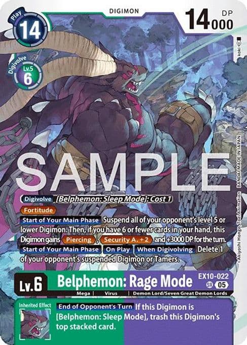 Belphemon: Rage Mode