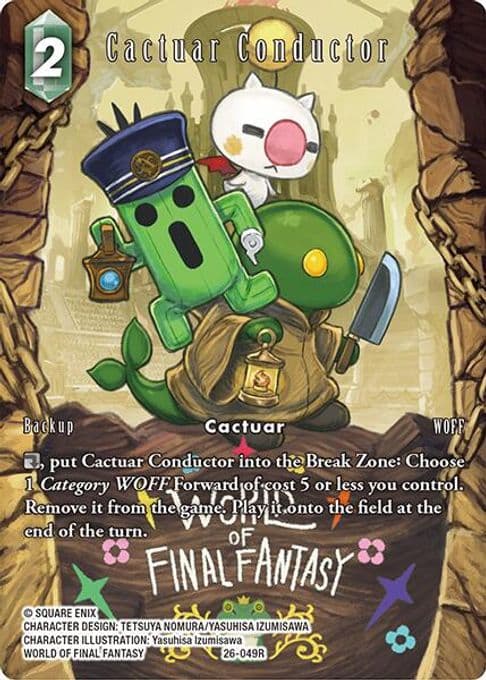 Cactuar Conductor (Full Art)