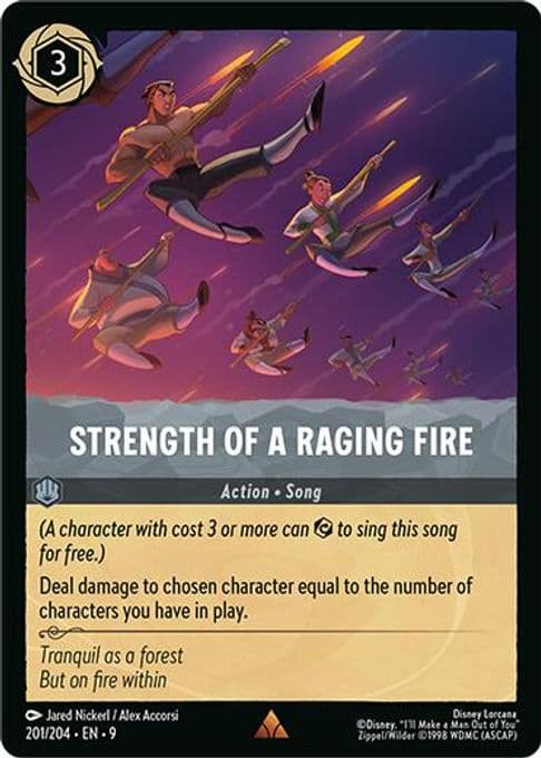 Strength of a Raging Fire