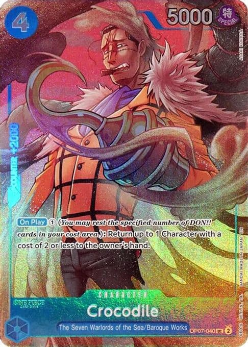 Crocodile (Seven Warlords of the Sea Binder Set)