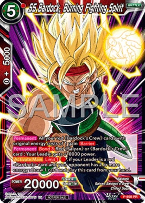 SS Bardock, Burning Fighting Spirit (Ultra-Bout Series Tournament Pack Vol.13)
