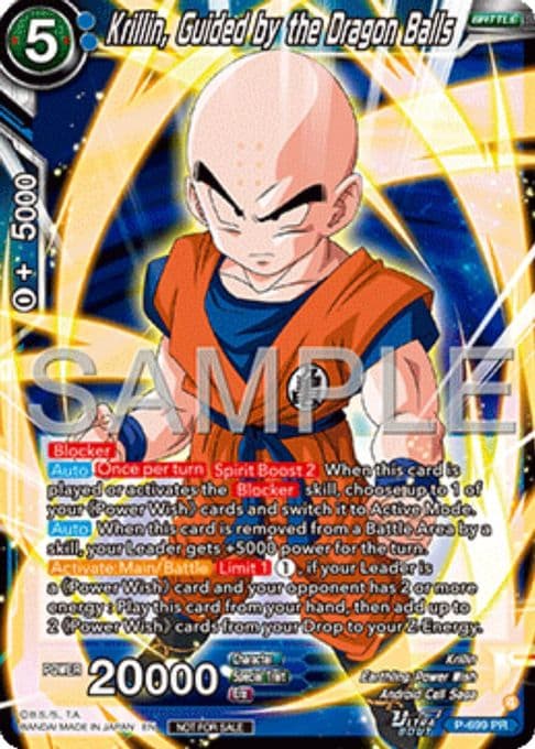 Krillin, Guided by the Dragon Balls (Ultra-Bout Series Tournament Pack Vol.13)