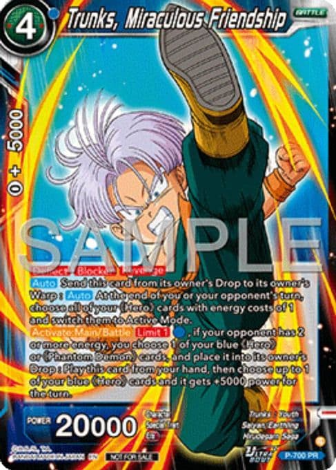 Trunks, Miraculous Friendship (Ultra-Bout Series Tournament Pack Vol.13)