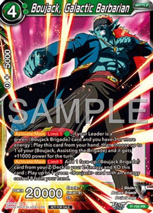 Boujack, Galactic Barbarian (Ultra-Bout Series Tournament Pack Vol.13)