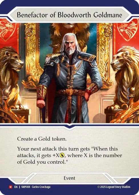 Benefactor of Bloodworth Goldmane