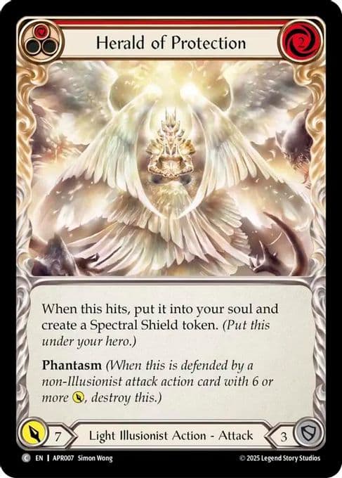 Herald of Protection (Red)