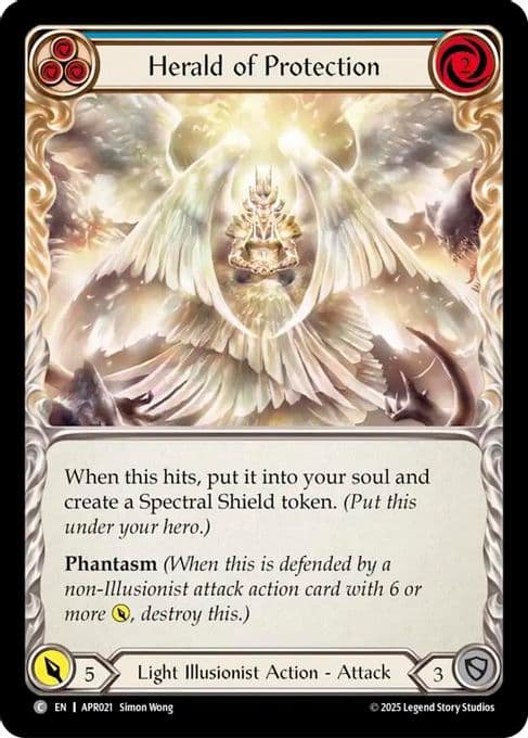 Herald of Protection (Blue)