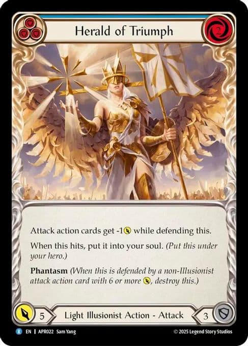 Herald of Triumph (Blue)