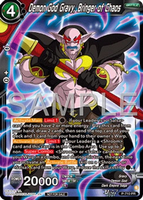 Demon God Gravy, Bringer of Chaos (Ultra-Bout Series Tournament Pack Vol.13)
