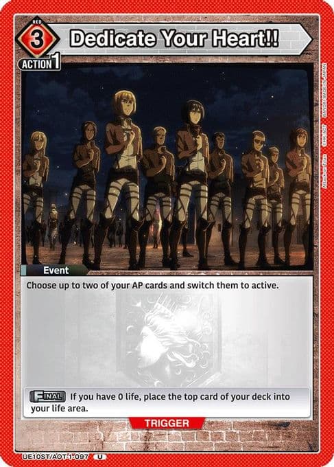 Dedicate Your Heart!!