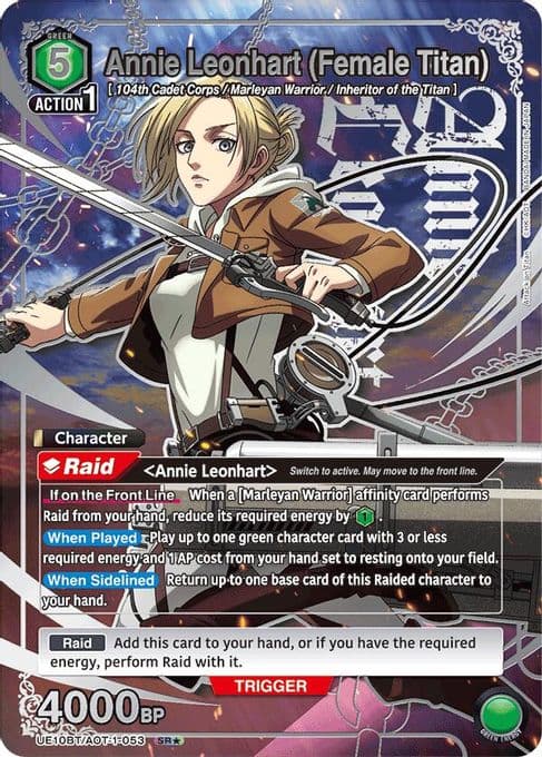 Annie Leonhart (Female Titan) (SR*)