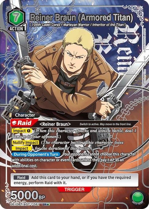 Reiner Braun (Armored Titan) (SR*)