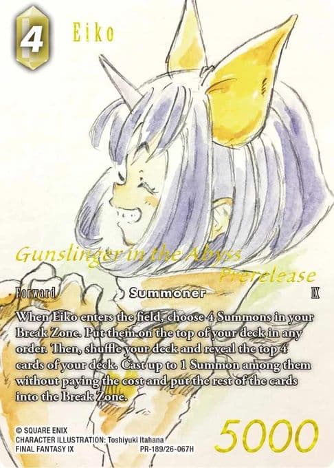 Eiko (Prerelease Promo)