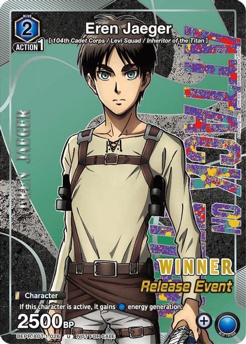 Eren Jaeger (Release Event Winner)