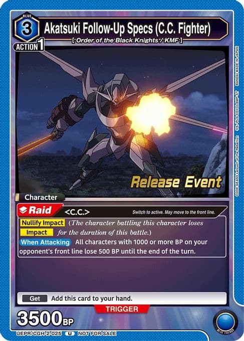 Akatsuki Follow-Up Specs (C.C. Fighter)