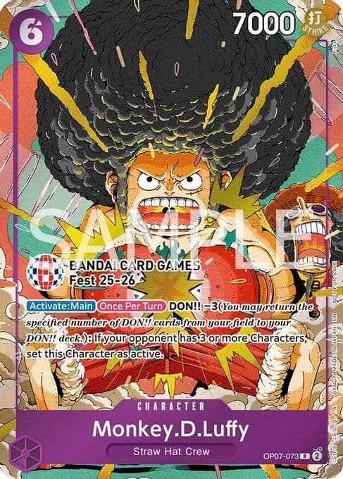Monkey.D.Luffy (BANDAI Card Games Fest 25-26)
