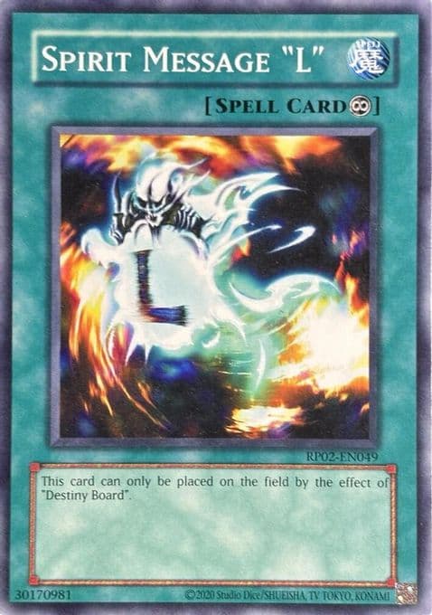 Spirit Message "L"