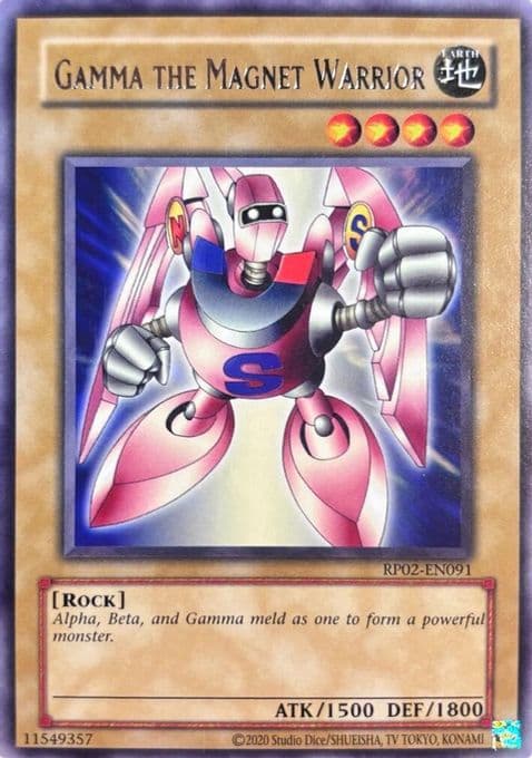 Gamma The Magnet Warrior