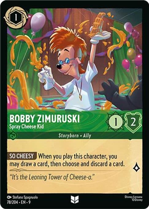 Bobby Zimuruski - Spray Cheese Kid