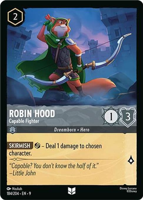 Robin Hood - Capable Fighter