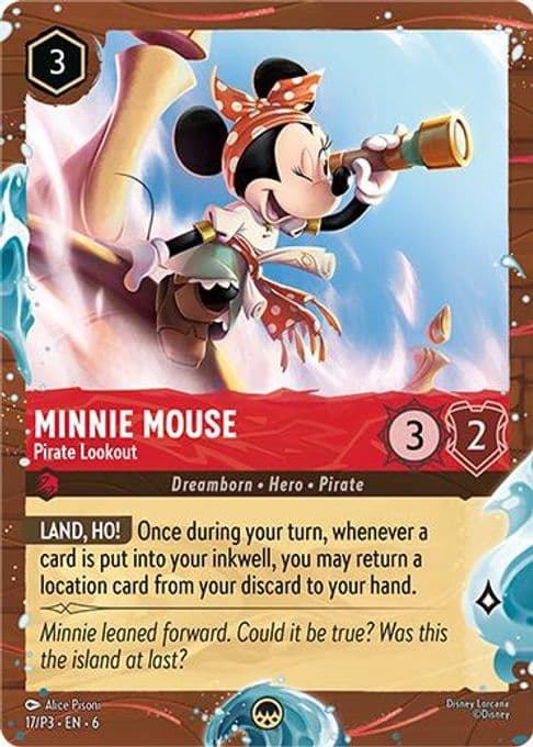 Minnie Mouse - Pirate Lookout (Disney Cruise Promo)
