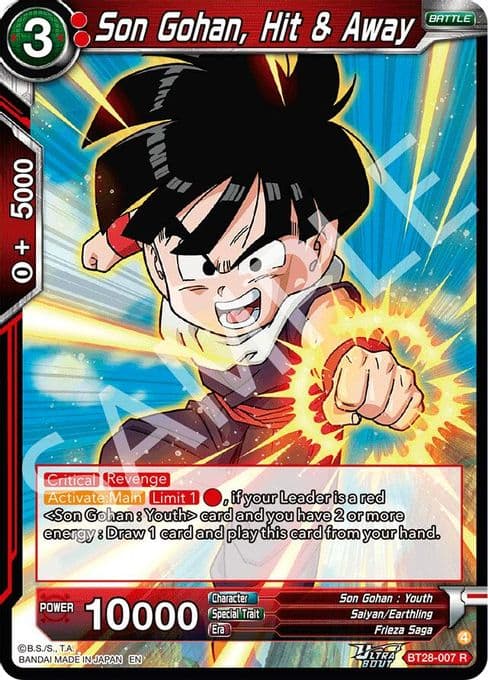 Son Gohan, Hit & Away